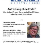 Debatte: Aufrüstung ohne Ende?