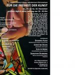 Finissage mit literarischer Lesung: „FREIHEIT IST...“