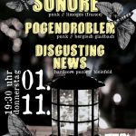 Konzert: Attentat Sonore, Pogendroblem, Disgusting News