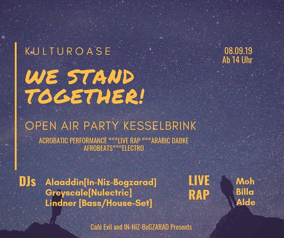 KulturOase: Open Air Party Kesselbrink