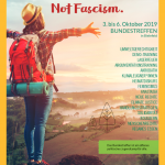 Camp: "Love nature. Not fascism"