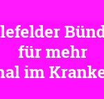 Kundgebung: Mehr Personal im Krankenhaus