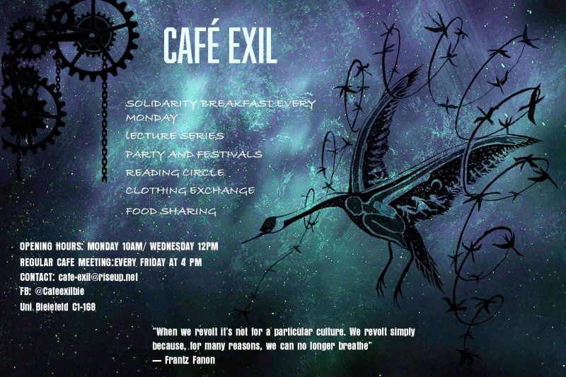 Café Exil meeting