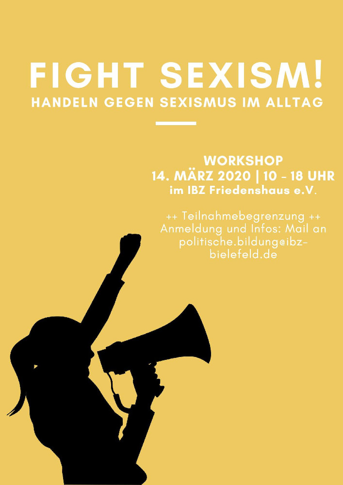 Workshop \"Fight Sexism - Handeln gegen Sexismus im Alltag\"
