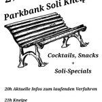Parkbank Soli Kneipe im AJZ !!!ABGESAGT!!!