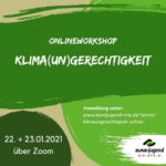 Onlineworkshop "Klimagerechtigkeit"