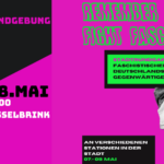 +++ Kundgebung und Stadtrundgang am 08.Mai +++