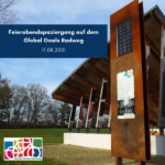 Feierabendspaziergang auf dem Global Goals Radweg