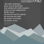 Antifaschistische Gedenkdemo am Jahrestag der Novemberpogrome