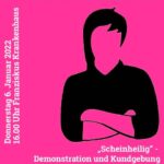 "Scheinheilig" - Demonstration und Kundgebung für bessere Arbeitsbedingungen im Krankenhaus