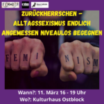 Workshop: Alltagssexismus niveaulos begenen