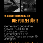 Demo +++ Die Polizei lügt!