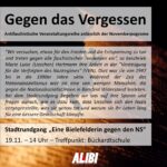 Stadtrundgang „Eine Bielefelderin gegen den NS“