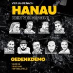 Gedenkdemonstration - vier Jahre nach Hanau