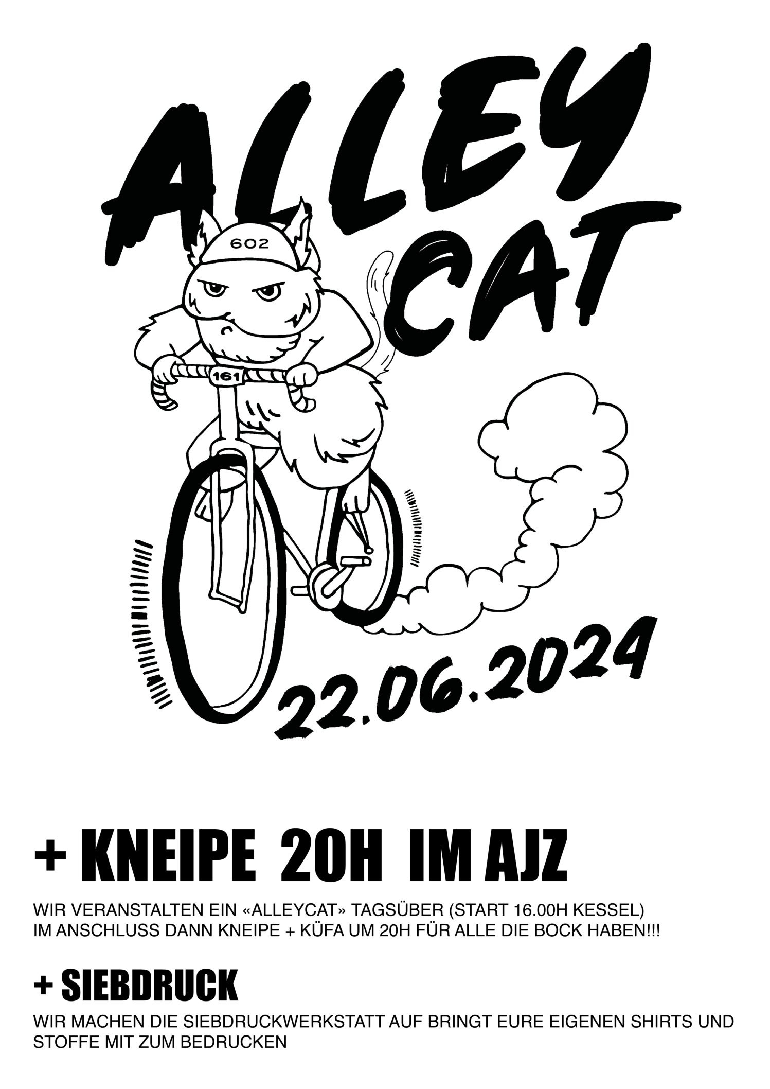 AJZ Kneipe (nach dem Alleycat)