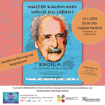 Sondervorführung "Walter Kaufmann - Welch ein Leben!"