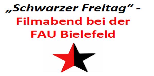 Schwarzer Freitag: Filmabend im FAU-Lokal