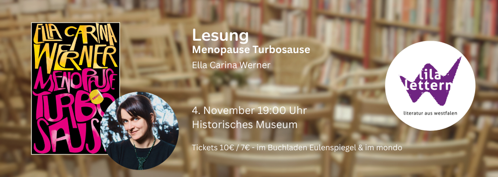 Lesung mit Ella Carina Werner