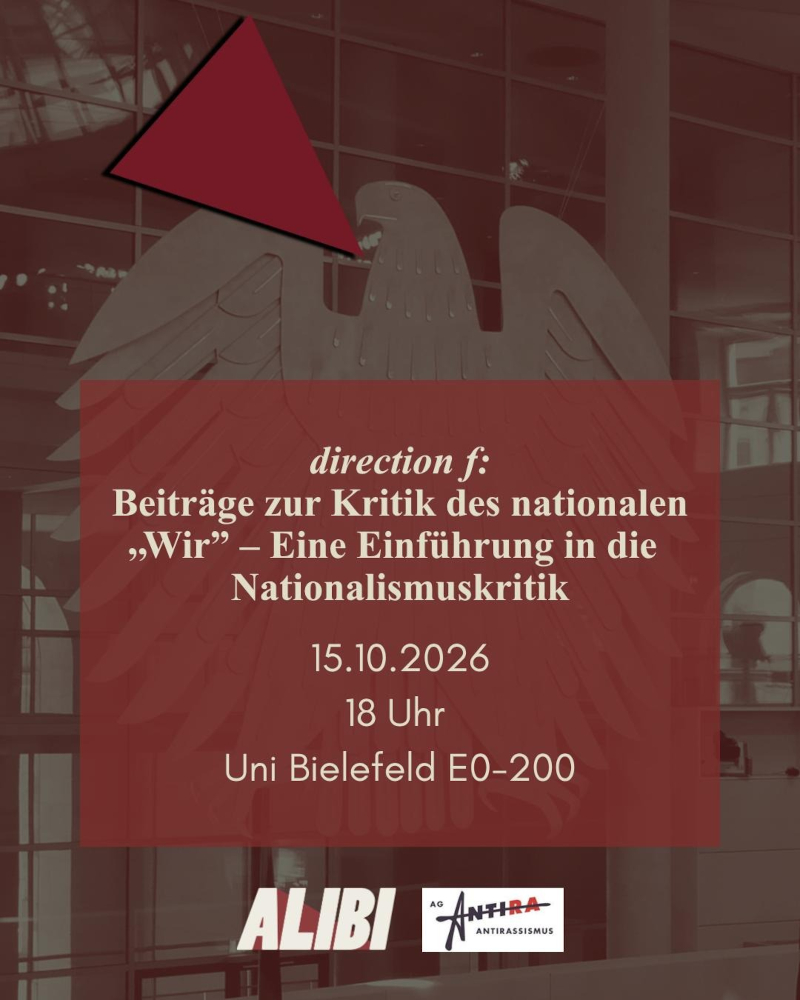direction f - Beiträge zur Kritik des Nationalen "Wir" – Einführung in die Nationalismus Kritik