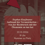 Stephan Kaufmann - Aufstand der Verunsicherten - was der Rechtsruck mit der Ökonomie zu tun hat
