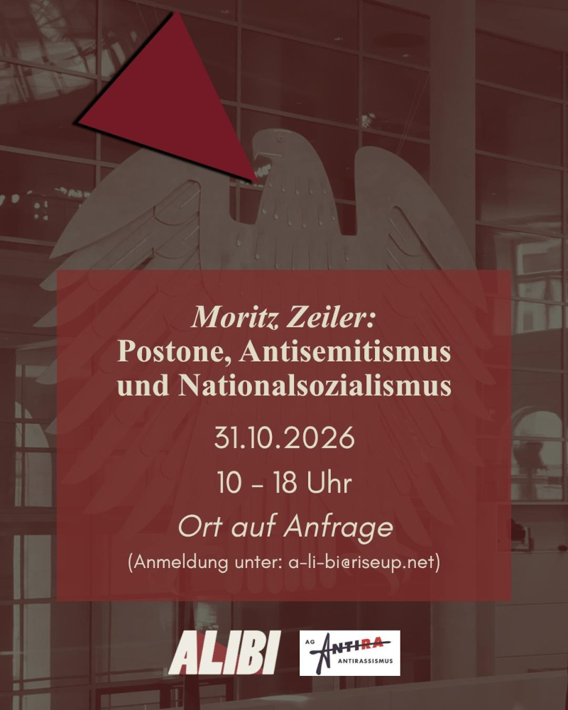 Moritz Zeiler: Postone, Antisemitismus und Nationalsozialismus